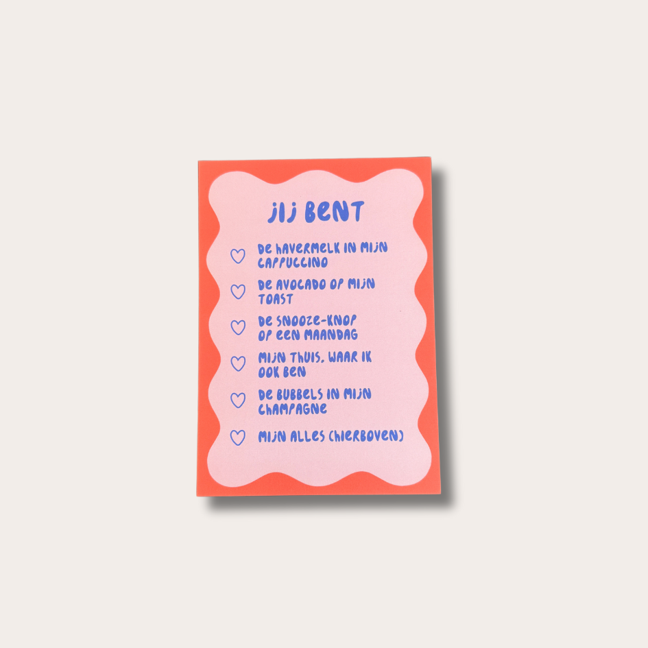 Kaart - Jij bent