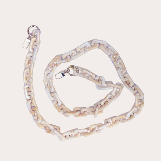 Telefoonkoord lang - Marble ketting