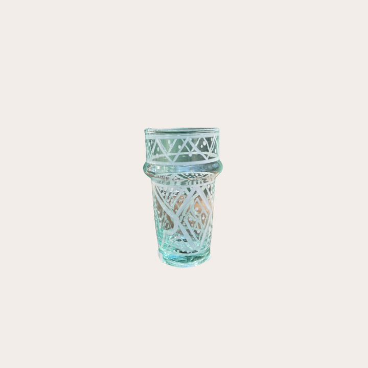 Chabi Chic - glas transparant - wit