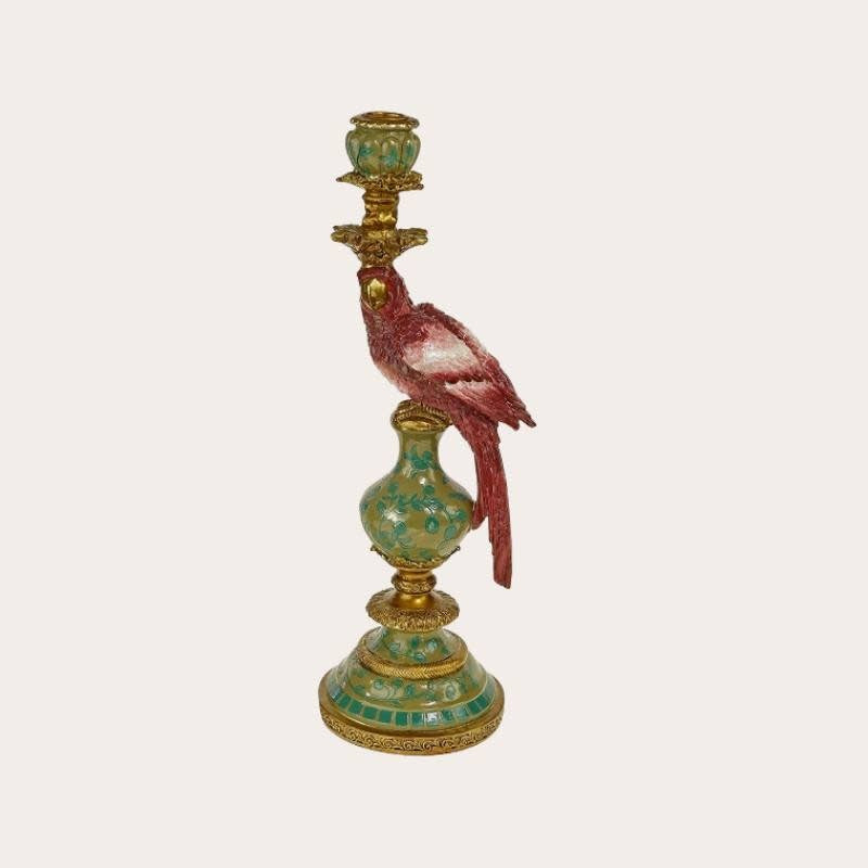 Kandelaar papegaai - Rood Links