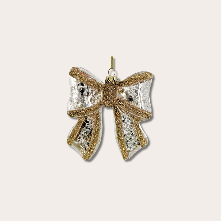 Ornament - Strik - Goud/zilver