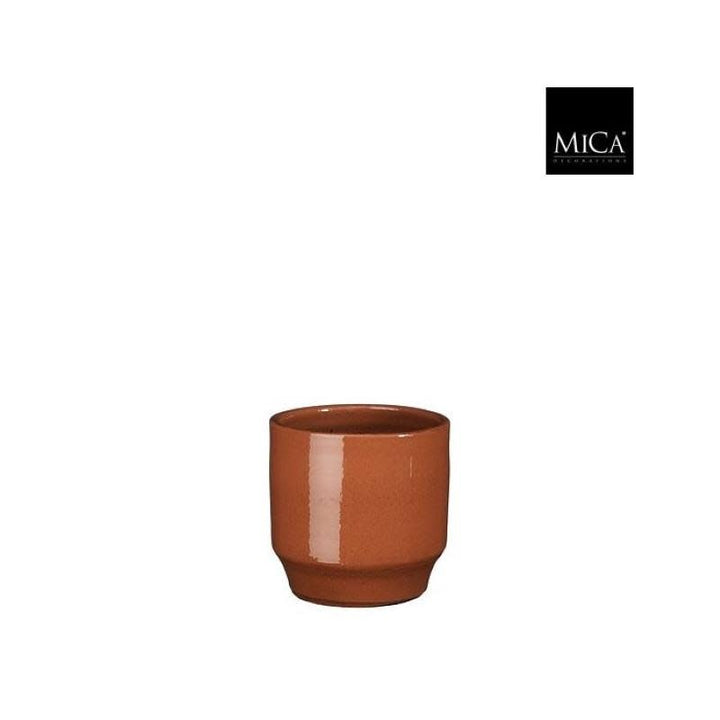 Pot Diaz rond - oranje - XS
