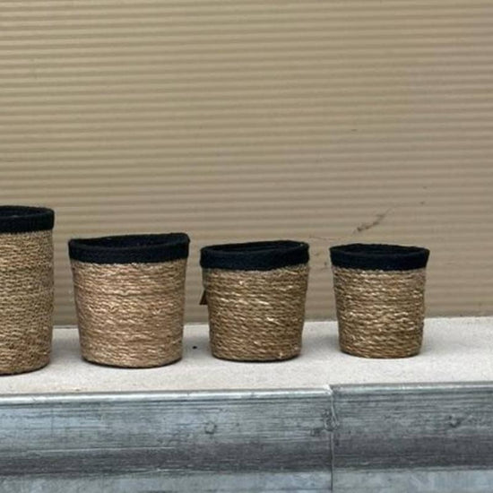 Rotan manden zwarte - rand - small