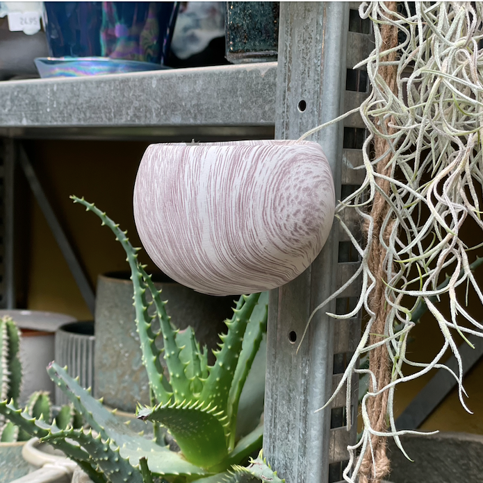 Potje magnetisch houtlook