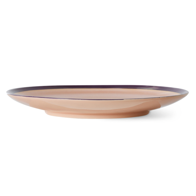 HKliving dinner plate Bedrock