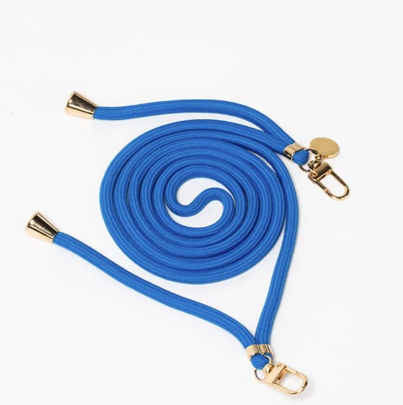 Telefoonkoord - blauw - lang