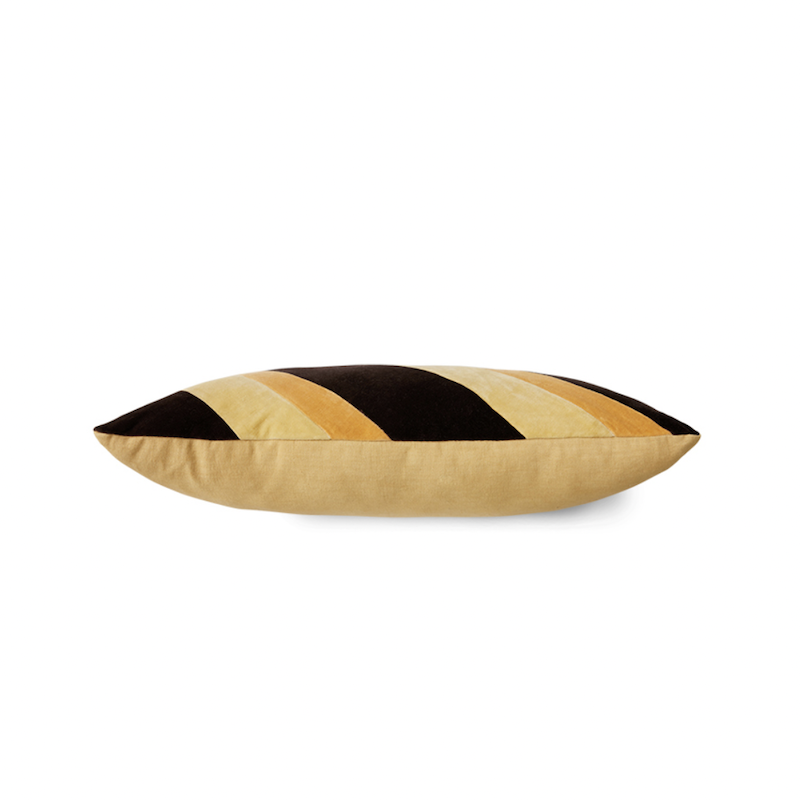 HKliving kussen -  Striped Velvet Fame