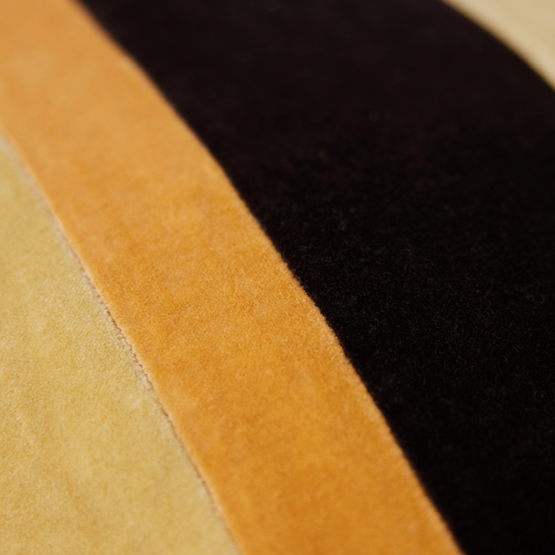 HKliving kussen -  Striped Velvet Fame