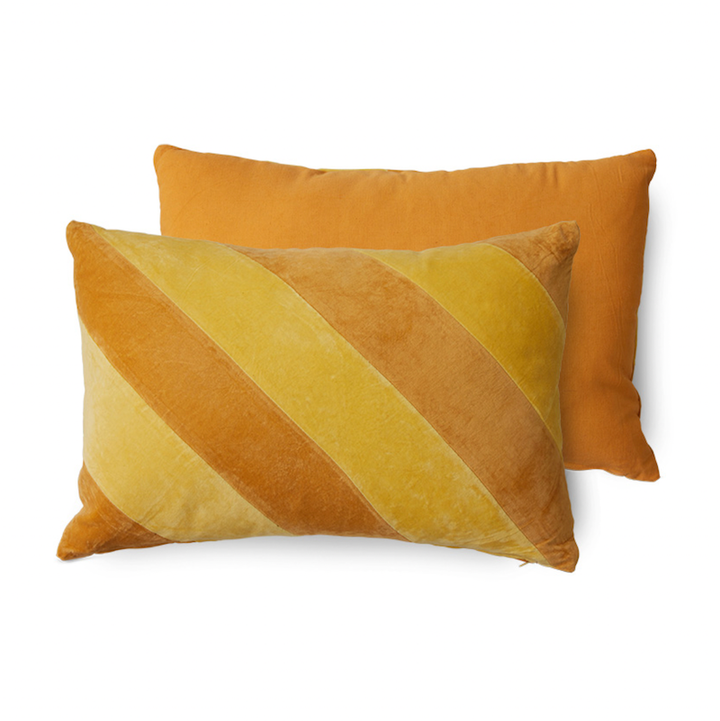 HKliving kussen - Striped Velvet April
