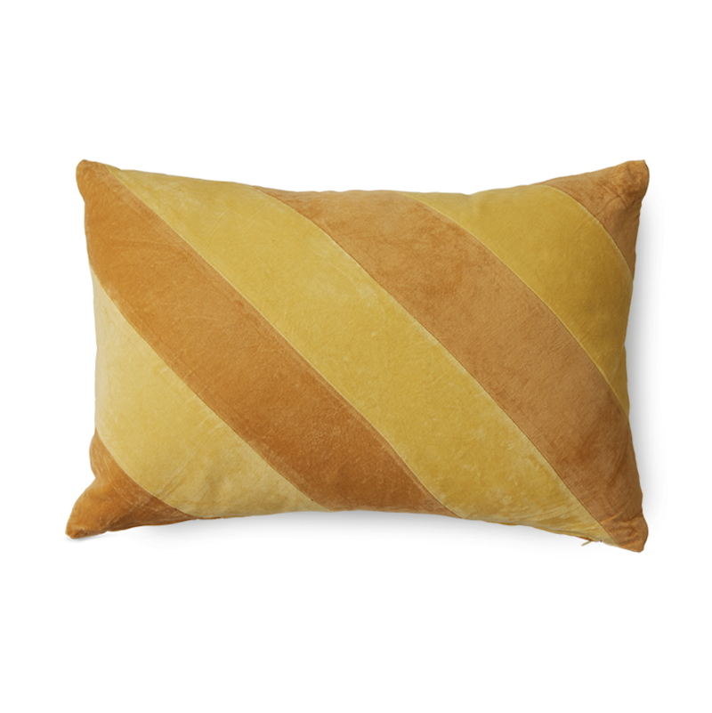 HKliving kussen - Striped Velvet April