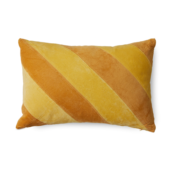 HKliving kussen - Striped Velvet April