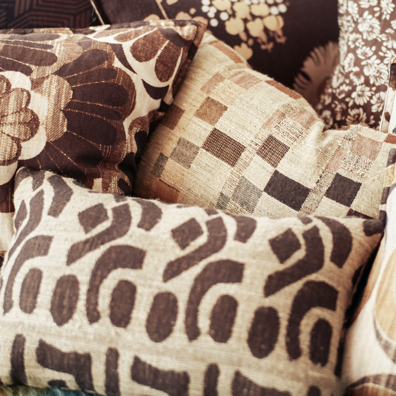 HKliving kussen - Silk Cushion Rustic