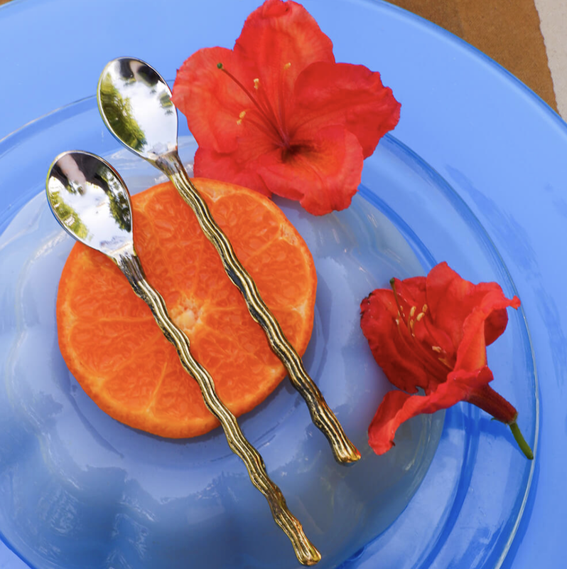 Theelepel - Wavy Teaspoon Set