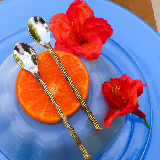 Theelepel - Wavy Teaspoon Set