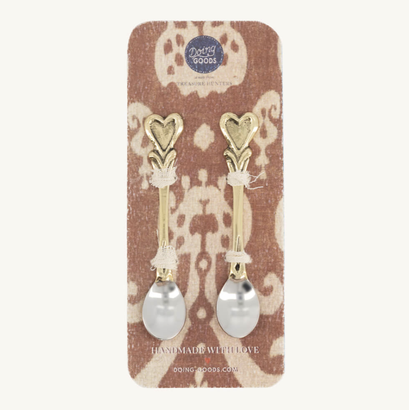 Doing Goods - Hana Heart - Theelepel set