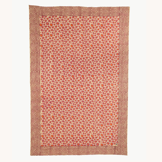 Tafelkleed Doing Goods in draagtas - Pink Leopard