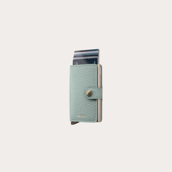Secrid Miniwallet - Pebble Sea Green