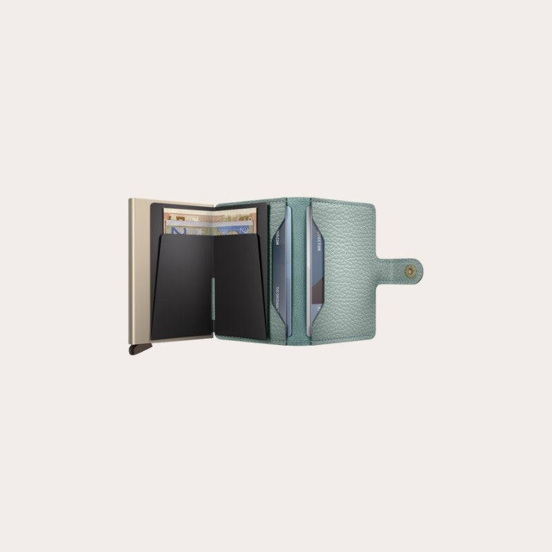 Secrid Miniwallet - Pebble Sea Green
