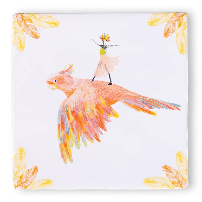 Storytiles - Paradijsvogel - groot