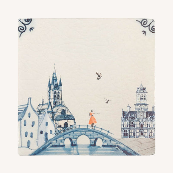 Storytiles - Delfts blauw groot