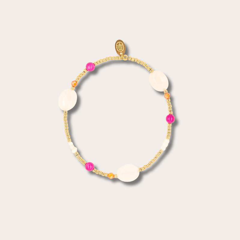 Armband - Rose Quartz