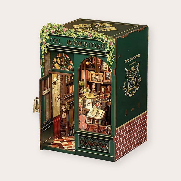 DIY boekensteun - Uilenboekwinkel
