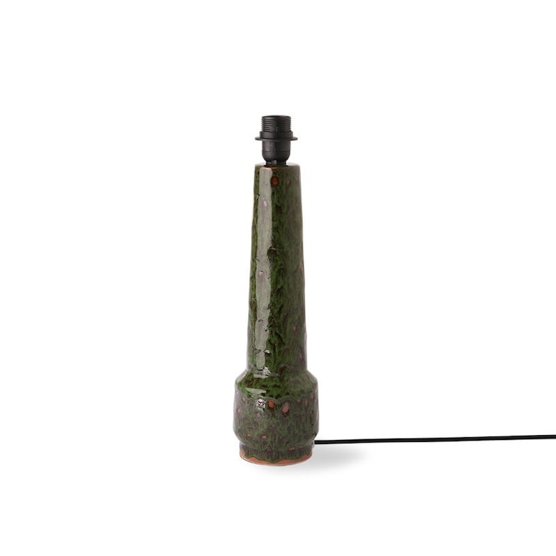 HKliving Retro stoneware lamp base - Green