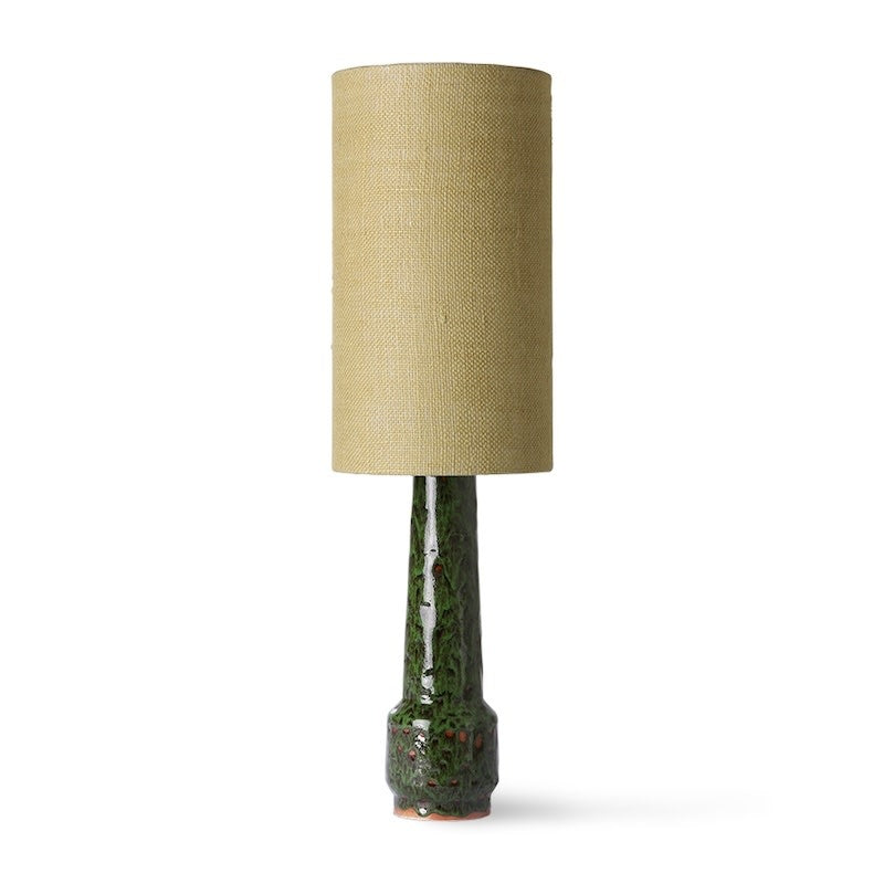 HKliving Retro stoneware lamp base - Green